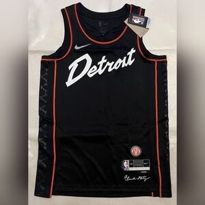 Nike Detroit Pistons Swingman Jersey Honoring Chuck Daly - Small